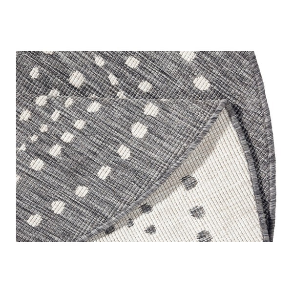 Сив килим за открито , ⌀ 140 cm Bali - NORTHRUGS-image-4