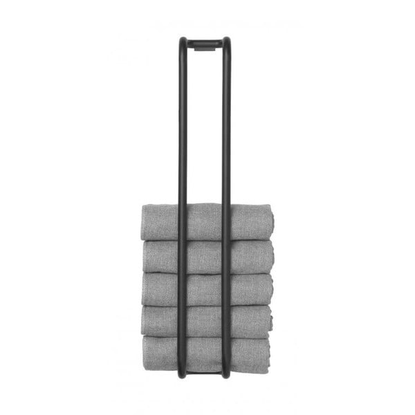 Черна стенна поставка за кърпи Modo – Blomus