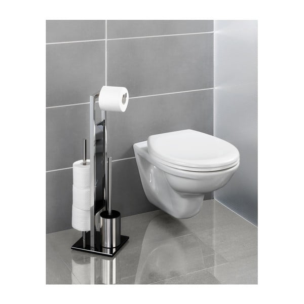 Четка за тоалетна с държач за тоалетна хартия Rivalta - Wenko-image-1