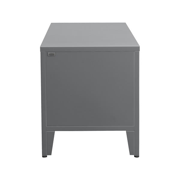 Сива метална стойка за обувки за сядане Salino – Støraa-image-2