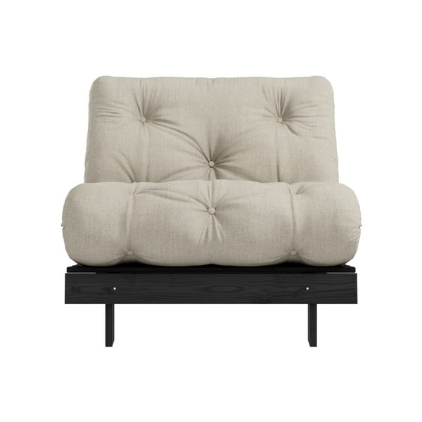 Разтегаем фотьойл Karup Design Roots Black/Linen Beige-image-3