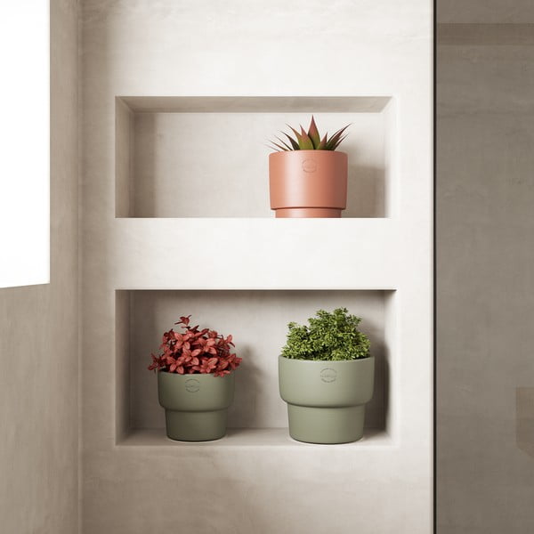 Керамична ръчно изработена саксия за цветя ø 17 cm Echo – Artevasi-image-4