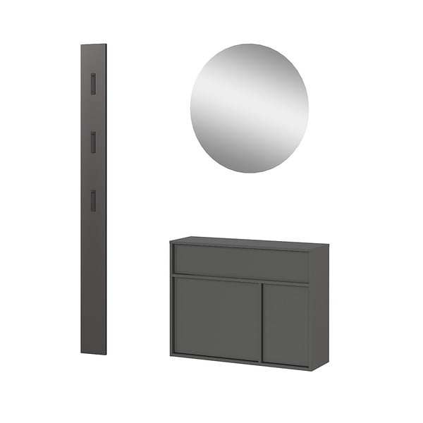 Антрацитен комплект за коридор Ameca 2.0 – Germania