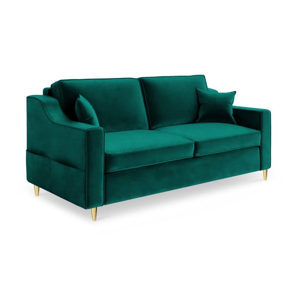 Зелен двуместен диван Marigold - Mazzini Sofas
