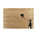 Изтривалка от кокосови влакна 40x60 cm Girl With a Ballon – Artsy Doormats