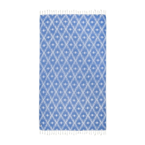 Синя хавлиена кърпа Kate Louise Calypso, 165 x 100 cm