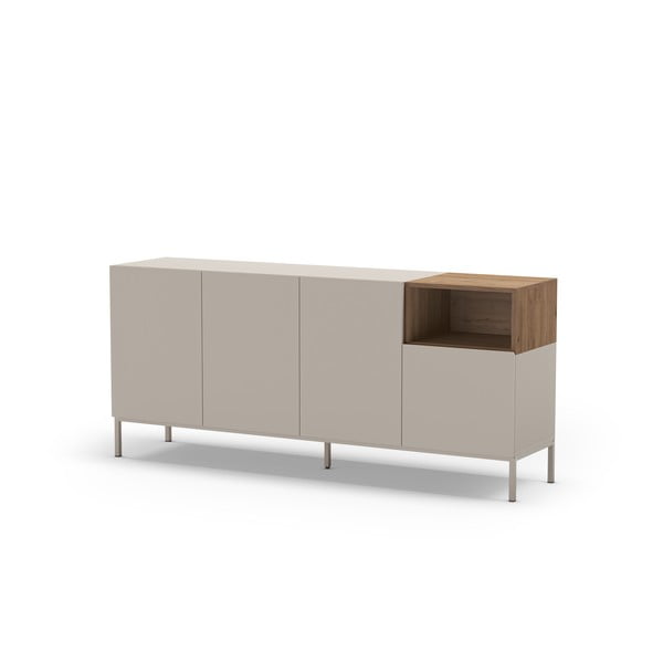 Кремав скрин 180x80 cm Cailin – Marckeric-image-3