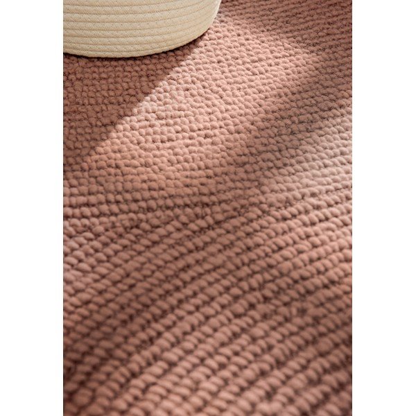 Теракотен ръчно изработен вълнен килим 200x300 cm Calmio – Hanse Home-image-4