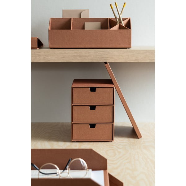 Картонен органайзер с чекмеджета Ingrid Restore Paper Laminate – Bigso-image-1