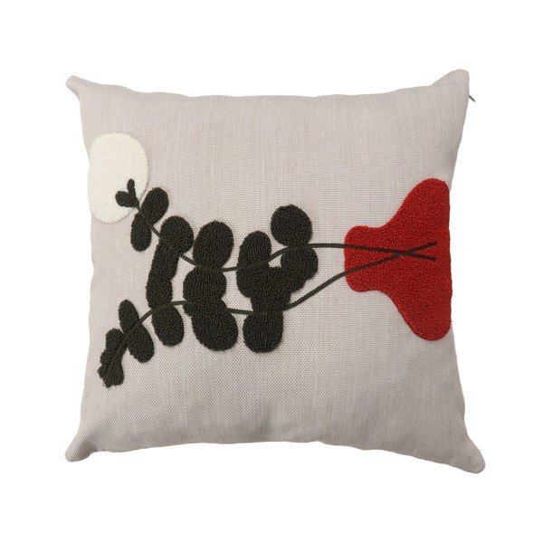 Ленена декоративна възглавница 43x43 cm Vazo – Mioli Decor