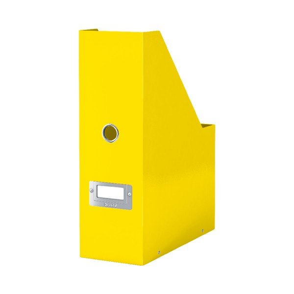 Жълт картонен органайзер за документи Click&Store - Leitz-image-2