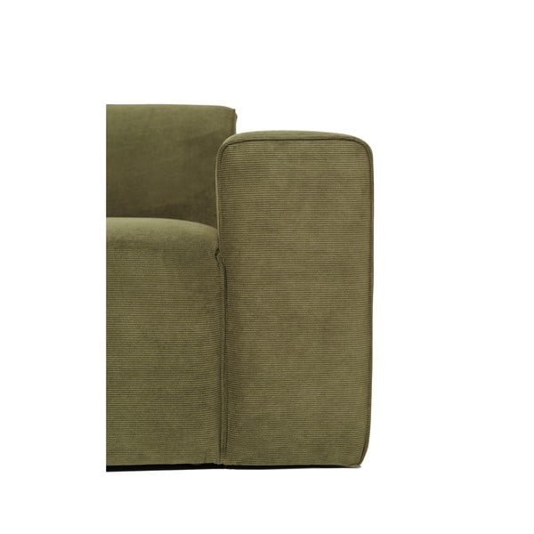 Ъглов диван от зелен велур (ляв ъгъл) Sting - Scandic-image-4