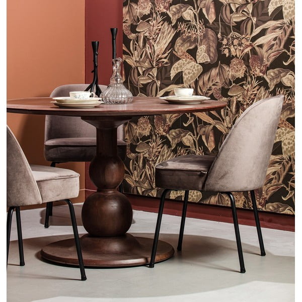 Кръгла трапезна маса ø 120 cm Blanco – WOOOD-image-1