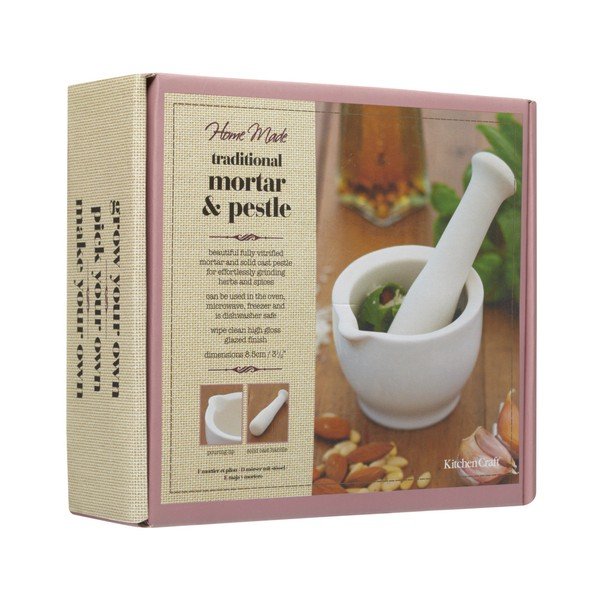 Hmoždíř s paličkou Kitchen Craft Home Made, ⌀ 8,5 cm-image-1