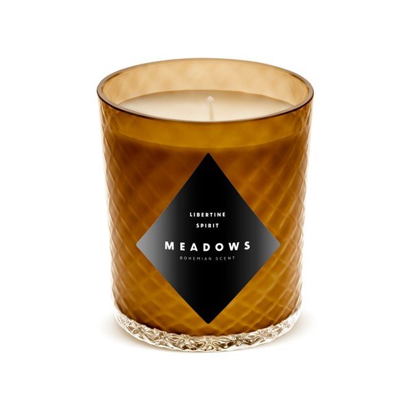 Svíčka s vůní čerstvého zázvoru a citronové trávy Meadows Libertine Spirit,60 hodin hoření