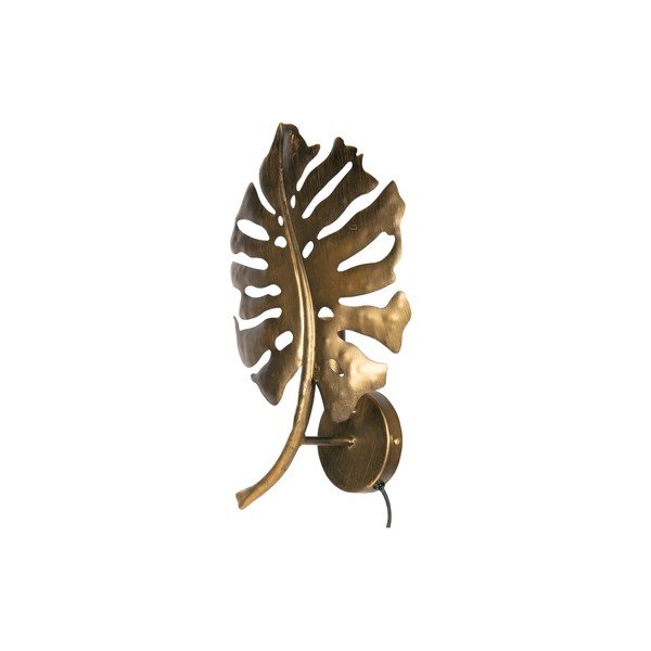 Стенна лампа в златисто Antique Brass Leaf - BePureHome-image-1