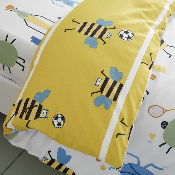 Детско спално бельо за двойно легло 200x200 cm Bug Tastic - Catherine Lansfield-image-2