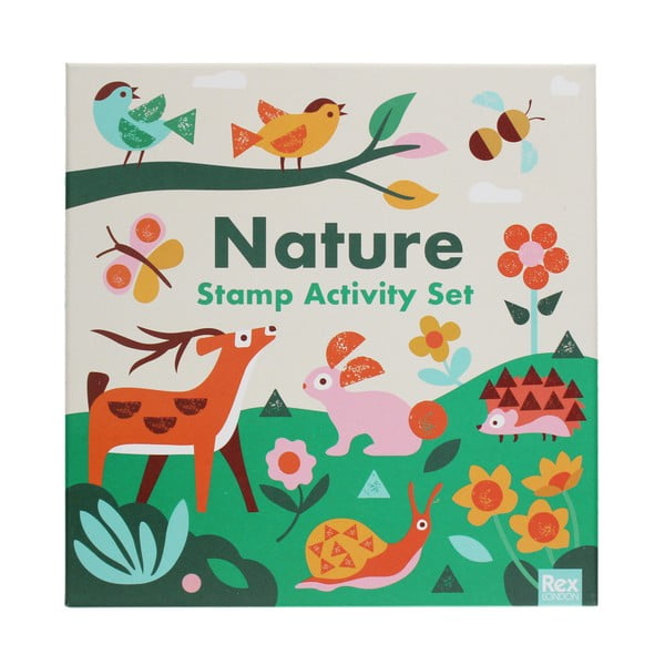 Творчески комплект Stamp Activity Set Nature – Rex London