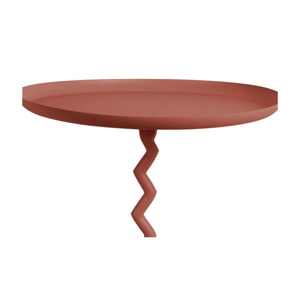 Метална кръгла странична масичка ø 40 cm Zig Zag – Leitmotiv-image-1