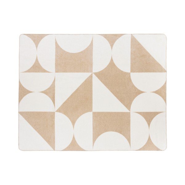 Бежово/кремаво одеяло 150x200 cm Tul – noo.ma