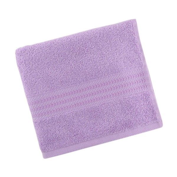 Лилава кърпа от чист памук , 30 x 50 cm - Foutastic-image-2