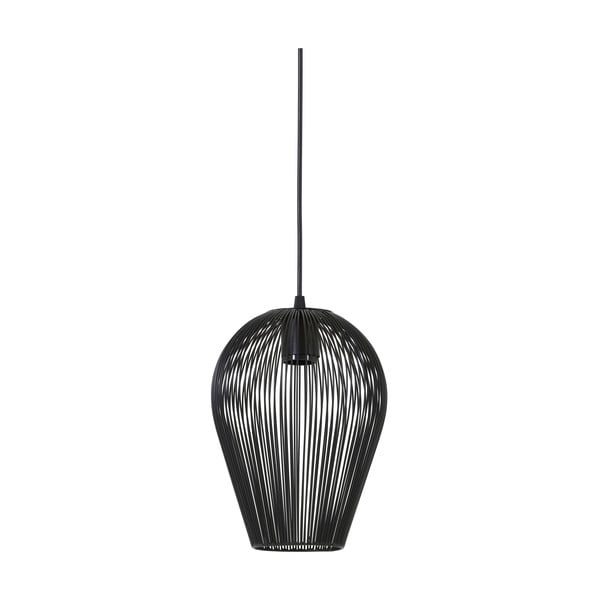 Черна лампа за таван ø 19 cm Abby - Light & Living
