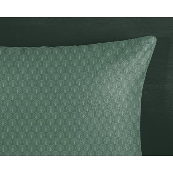 Зелено фланелено спално бельо за единично легло 140x200 cm - HIP-image-3