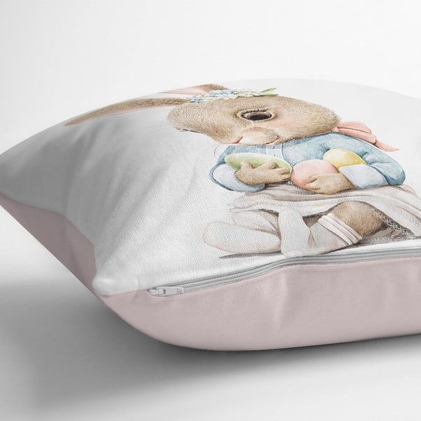 Калъфки за възглавници с великденски мотив в комплект 4 бр. 43x43 cm – Mila Home-image-4