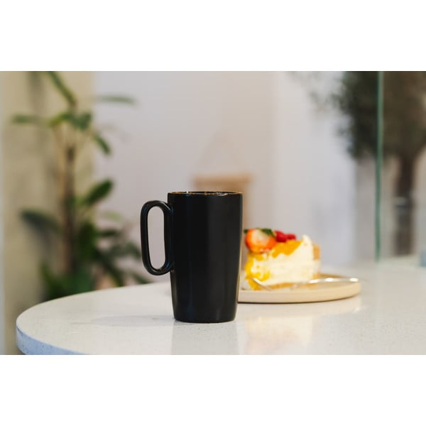 Черни глинени чаши в комплект от 2 бр. 330 ml Fuori – Vialli Design-image-4