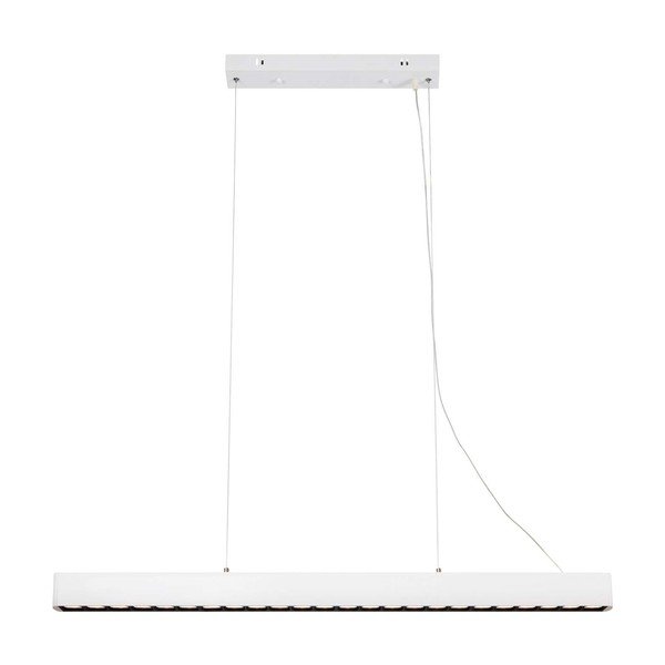 Бяло LED висящо осветително тяло с метален абажур Plano – Markslöjd