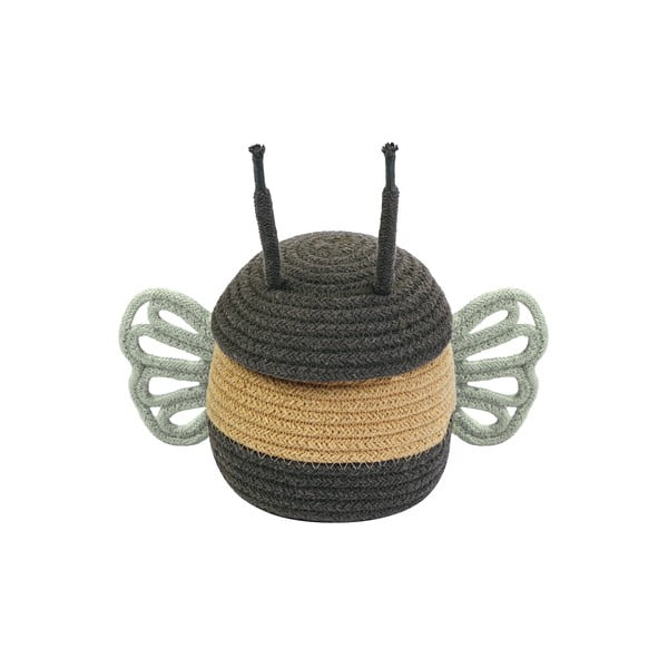 Текстилна детска кошница за играчки ø 15x15 cm Baby Bee – Lorena Canals