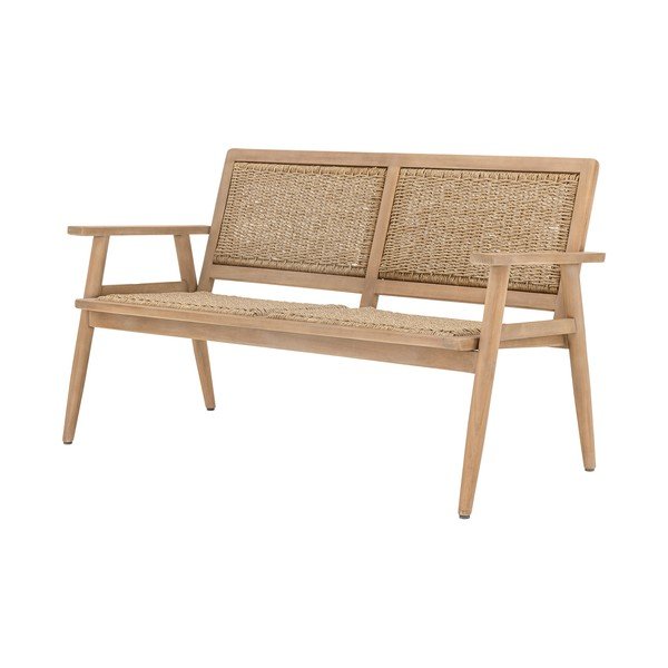 Градински диван от масивна дървесина в естествен цвят Sorrento – Bloomingville-image-2