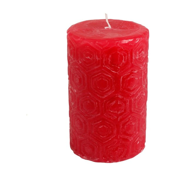 Červená svíčka Cate Lethu Bougie, 7 cm