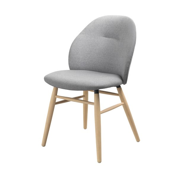 Сив трапезен стол Teno - Unique Furniture