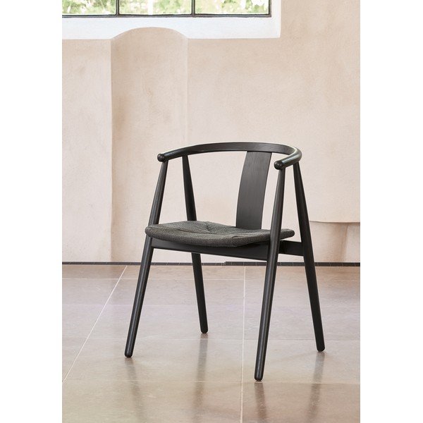 Черен трапезен стол Relate – Unique Furniture-image-2