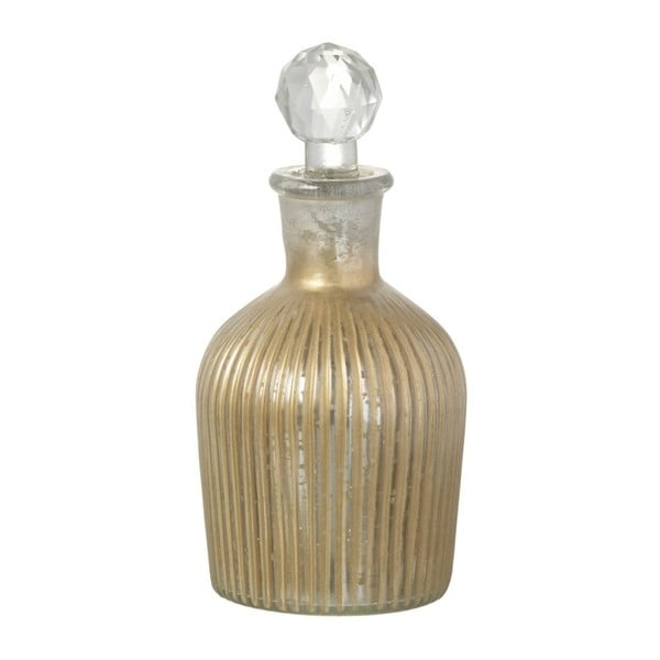 Златна стъклена бутилка за парфюм Reim, 17 cm - Parlane