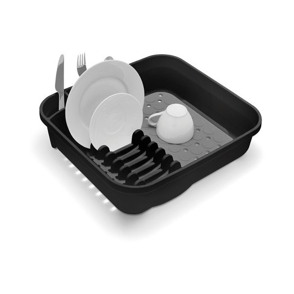 Черна и сива тава за оттичане Twin - Addis-image-1