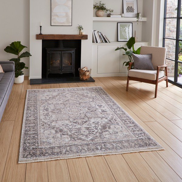 Килим в сиво и бежово 120x170 cm Vintage – Think Rugs-image-1