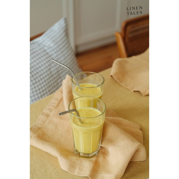 Ленена покривка за маса 140x140 cm - Linen Tales-image-4