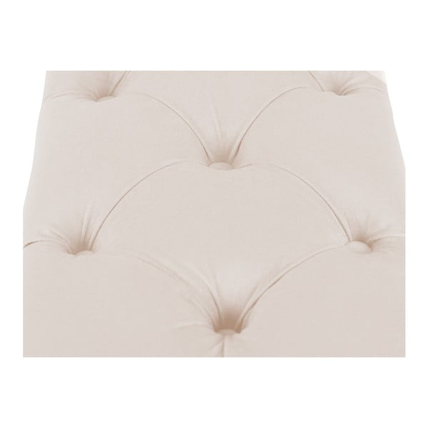 Béžový otoman k posteli s úložným prostorem Kooko Home Manna, 47 x 160 cm-image-4