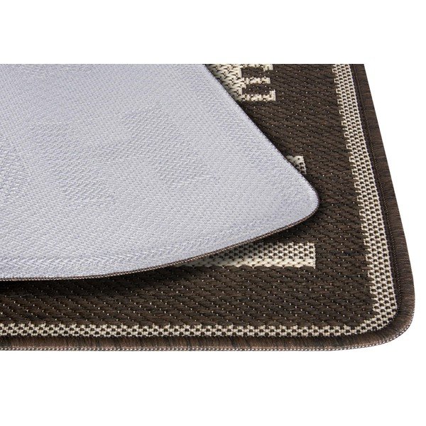 Кафява подложка , 50 x 80 cm Weave Smiley Welcome - Hanse Home-image-2