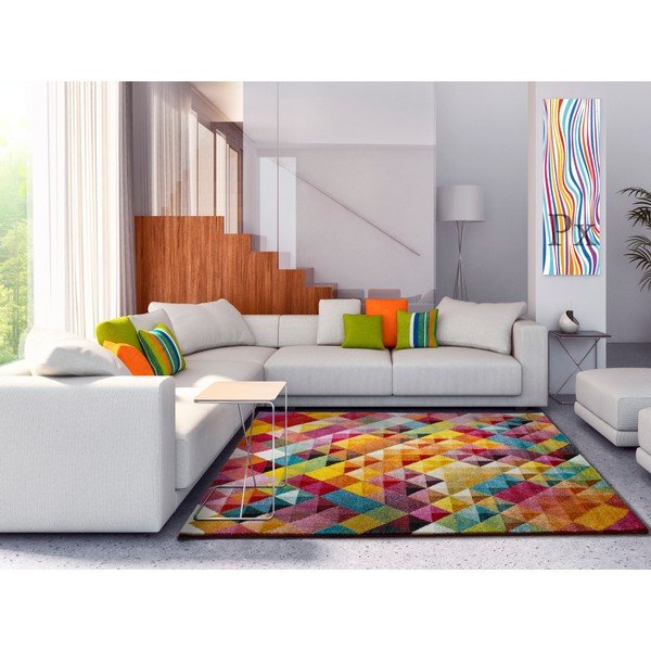 Килим Belis Триъгълници, 140 x 200 cm - Universal-image-1