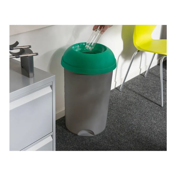 Жълт пластмасов капак за кош за разделно събиране на отпадъци – Addis-image-1