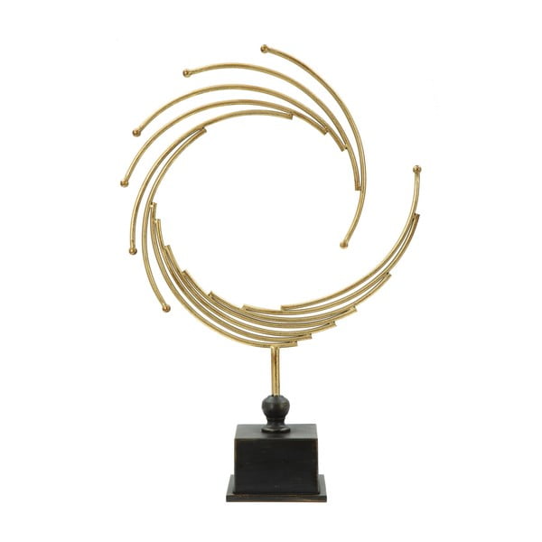 Декоративна статуетка от желязо в златно Round - Mauro Ferretti