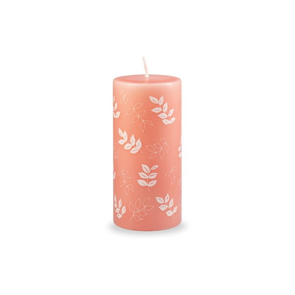 Оранжево-розова свещ , време на горене 73 h Pure Beauty - Unipar