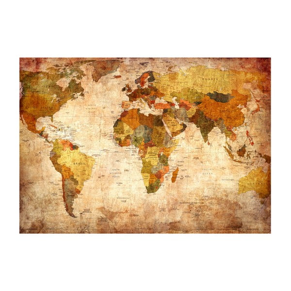 Широкоформатен тапет , 200 x 140 cm Old World Map - Artgeist