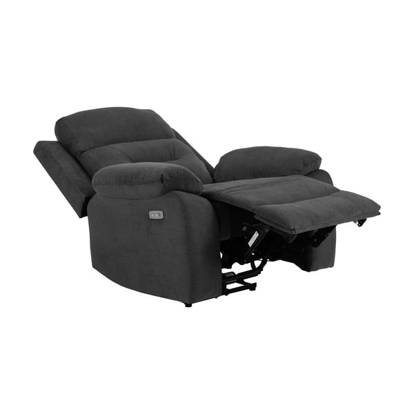 Антрацитно релаксиращо кресло Vansbro – Actona-image-4