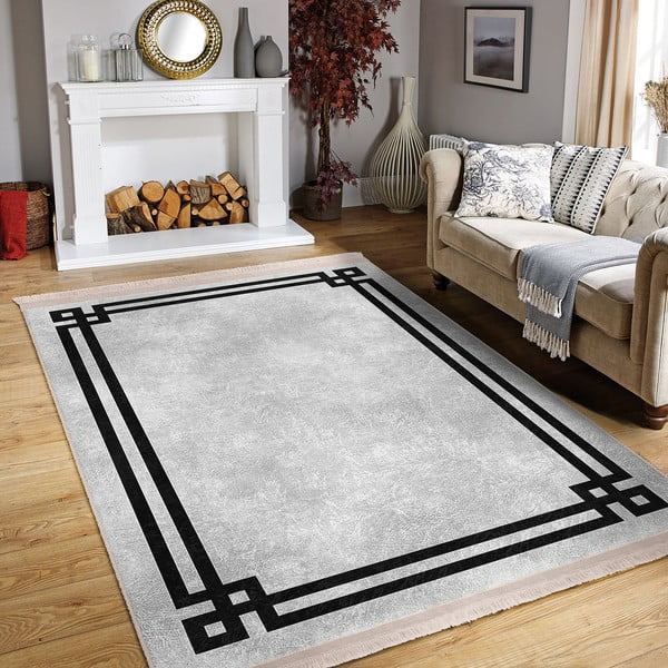 Черено/сив килим 160x230 cm - Mila Home-image-3