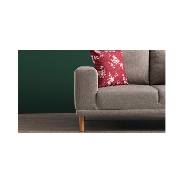 Кремав двуместен диван Franz - Balcab Home-image-3