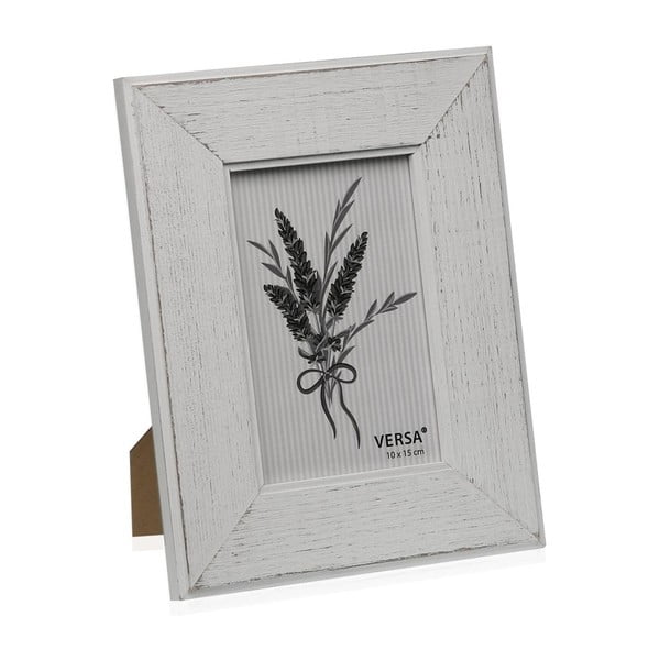 Дървена рамка за снимки Madera Blanco, 10 x 15 cm - Versa